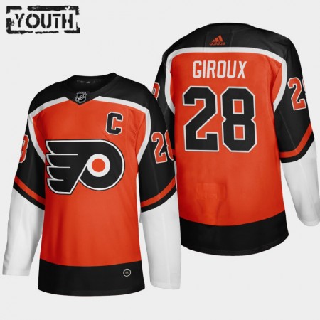 Camisola Philadelphia Flyers Claude Giroux 28 2020-21 Reverse Retro Authentic - Criança